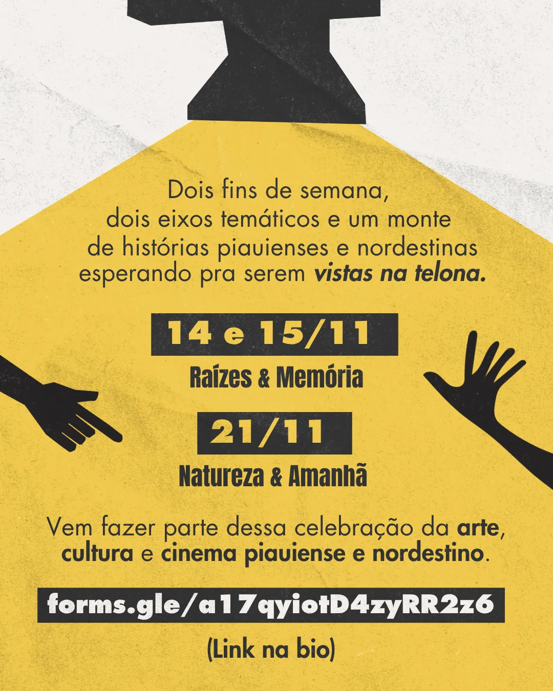 Peça oficial 5 da Mostra de Cinema Fuá no Centro